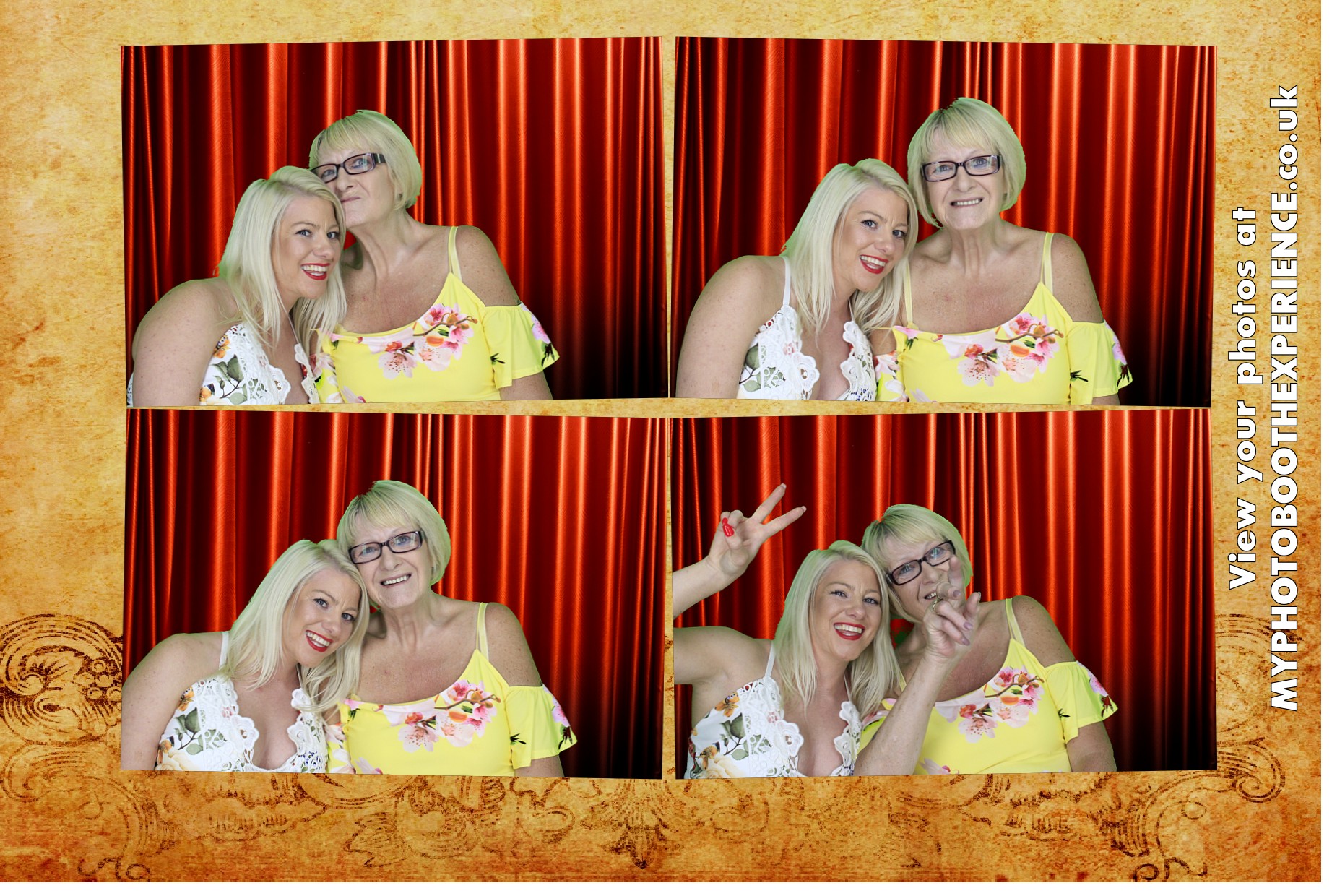 Jennie & Graham's wedding vow renewal  | View more photos from the event at gallery.myphotoboothexperience.co.uk/u/MyPhotoBoothExperienceLtd/Jennie-Grahams-wedding-vow-renewal